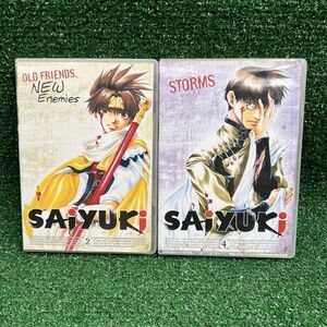 Saiyuki Old Friends New‎ Enemies Volumes 2 & 4 Anime DVDs